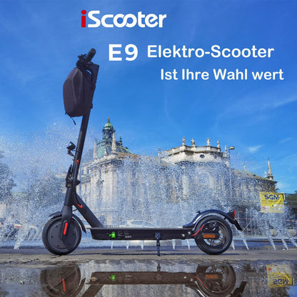 iScooter E-Scooter mit Straßenzulassung (ABE) – 20 km Reichweite, 350 W Motor