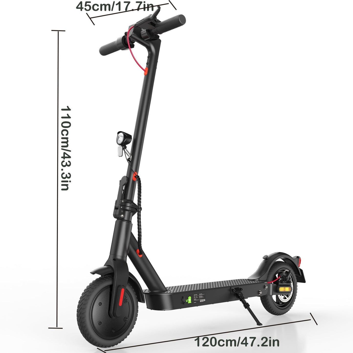 iScooter E-Scooter mit Straßenzulassung (ABE) – 20 km Reichweite, 350 W Motor